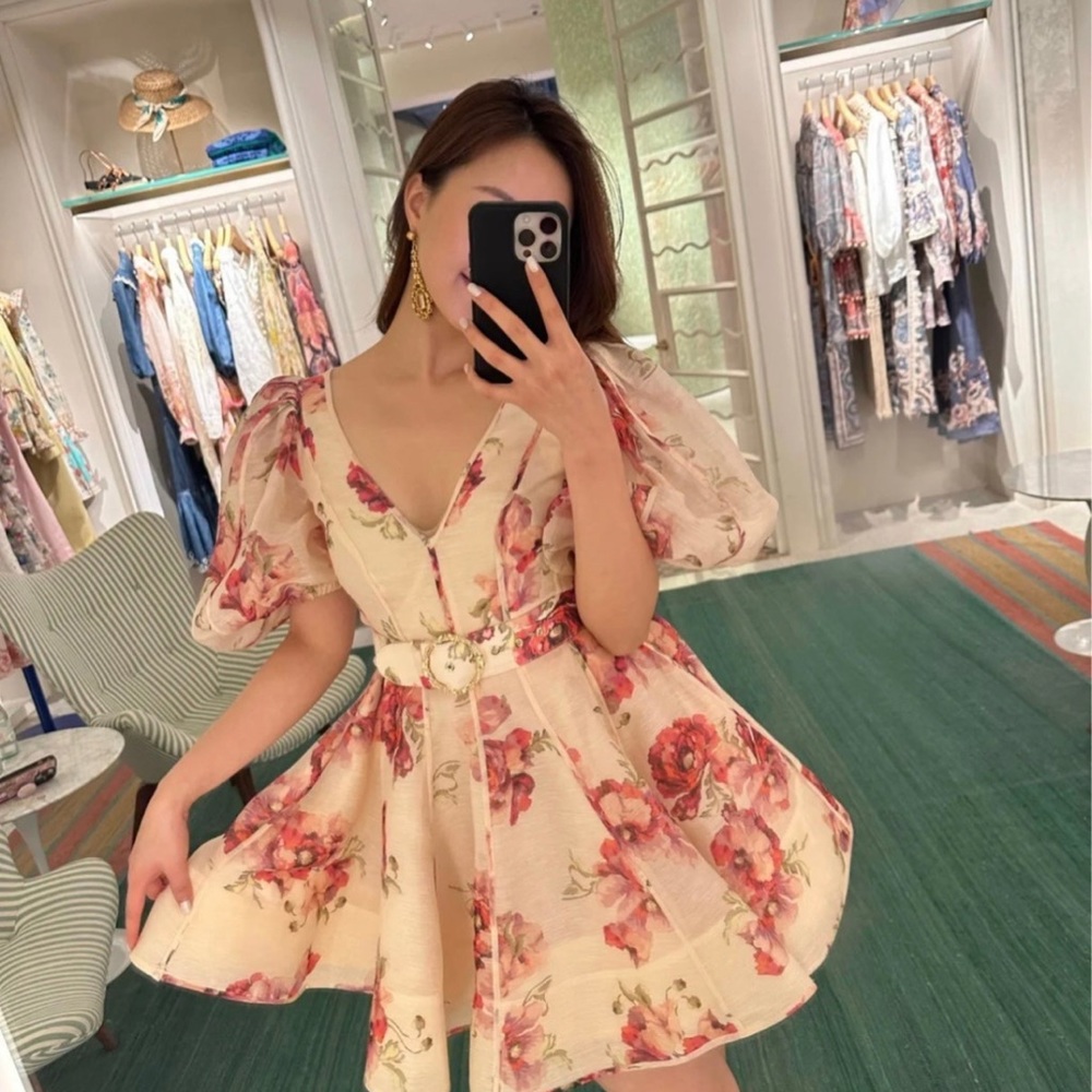 Zimmermann  High Tide Floral Dress